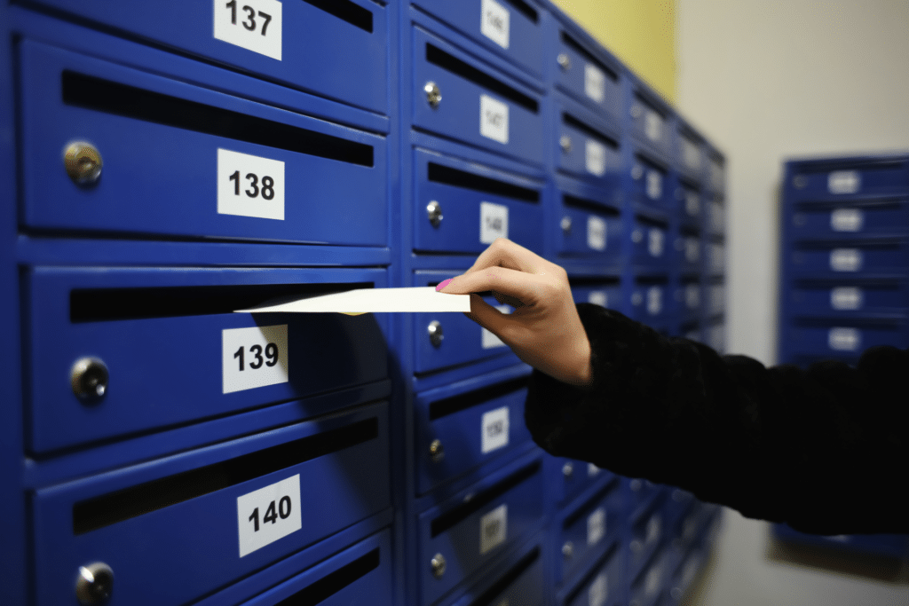 mailing papier
