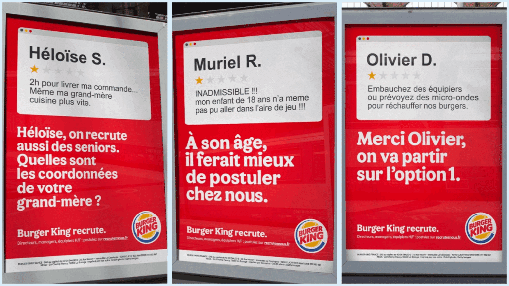 avis négatifs burger king